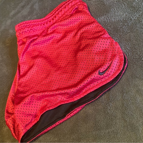 Nike Pants - Nike Women's Pink Mesh Running Shorts